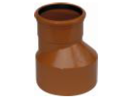 160mm to 110mm Level Invert Reducer