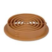 70mm Circular Soffit Vent Tan