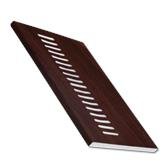 10mm Vented Soffit Board Rosewood
