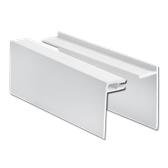 Cladding 2-Part U-Trim White
