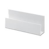 Cladding U-Trim White
