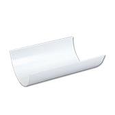 Half-Round Gutter 4 Mtr White
