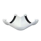 Half-Round Gutter Angle 90 Deg(White)