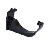 Half-Round Gutter Fascia Bracket (Black)