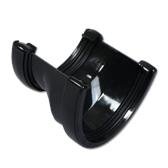 Hi-Cap Half-Round Gutter Adptr (Black)