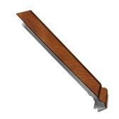 Ogee Fascia Corner Ext 300mm Light Oak