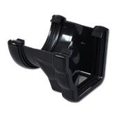 Ogee Half-Round Gutter Adptr LH (Black)