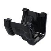 Ogee Square Gutter Adptr LH (Black)