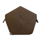 Ridge Angled Cap Brown