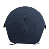 Ridge Half Round Cap Black