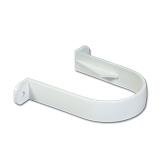 Round Downpipe Clip (White)