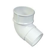 Round Downpipe Offset Bend 112 Deg (White)