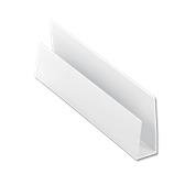 Soffit J-Trim White