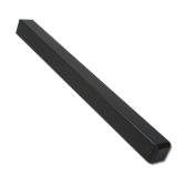 Square Fascia Corner Ext D-Ended 500mm Black Ash