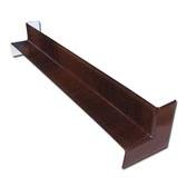 Square Fascia Corner Int D Ended 500mm Rosewood