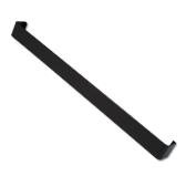 Square Fascia Joint D-Ended 500mm Black Ash