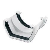 Square Round Gutter Adptr (White)