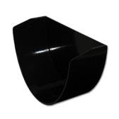 Xtraflo Gutter Int Stop End (Black)